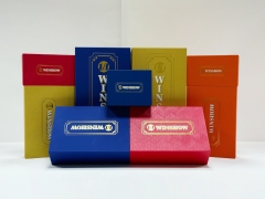 Sophisticated Matte Magnetic Flip-Top Gift Boxes
