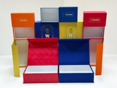 Opulent Matte Drawer-Style Wine Gift Boxes