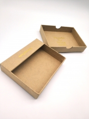 Brown Kraft Paper Wallet Box