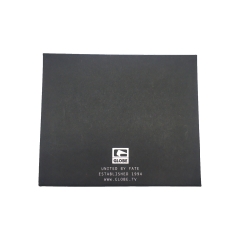 Premium Black Specialty Paper Rigid Wallet Gift Box