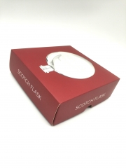 Red Rigid Heaven and Earth Scotch Flask Box