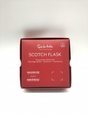 Red Rigid Heaven and Earth Scotch Flask Box