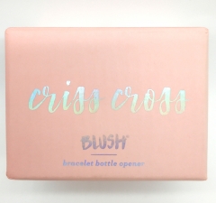 Pink Bracelet Bottle Opener Storage Box