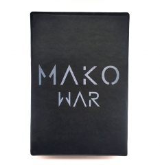 Black Specialty Paper Rigid Perfume Packaging Box