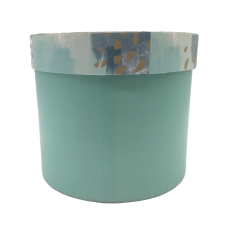 Watercolor Cylindrical Gift Box