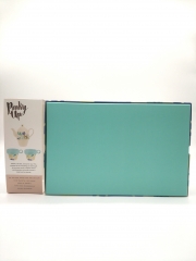 Colorful Leaf Print Ceramic Tea Set Packing Box