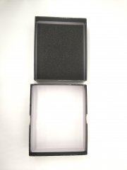 Black Heaven and Earth Box for Stainless Steel Hip Flask