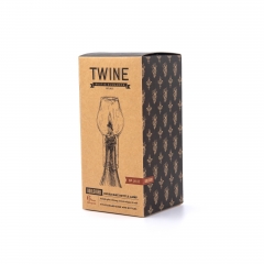 Brown Kraft Hurricane Bottle Lamp Gift Box