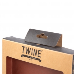Hangable Windowed Box for Copper & Marble Corkscrew