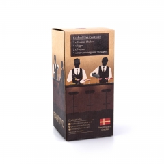 Cocktail Set Kraft Packing Box