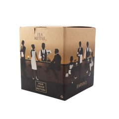 Retro Restaurant Style Tea Kettle Kraft Box