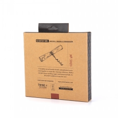 Hangable Windowed Box for Copper & Marble Corkscrew