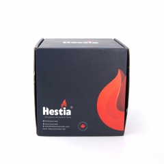 Hestia Flame Pattern Foldable Corrugated Packaging Box