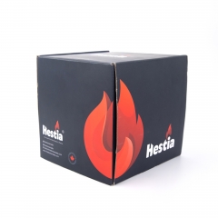 Hestia Flame Pattern Foldable Corrugated Packaging Box