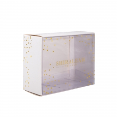 White Artcard Transparent Display Gift Box – SHIRALEAH
