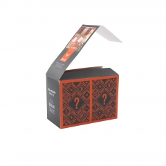 Folded Artcard Box for Drinking Game Cards