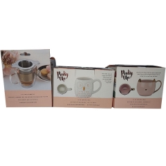 Pinky Up Tea Accessory Corrugated Box Set
