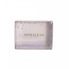 White Artcard Transparent Display Gift Box – SHIRALEAH