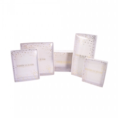White Artcard Transparent Display Gift Box – SHIRALEAH