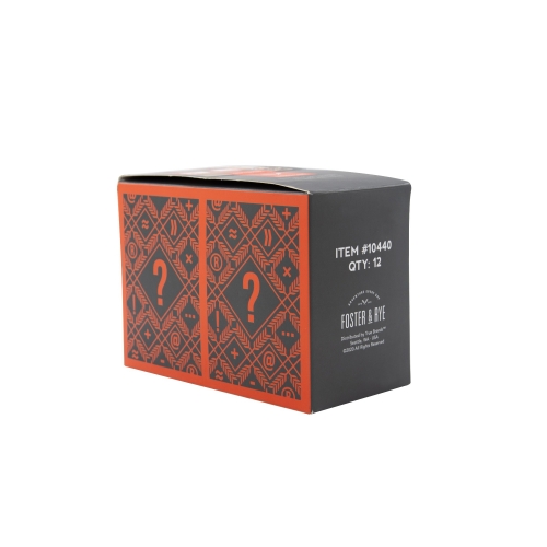 Folded Artcard Box for Drinking Game Cards