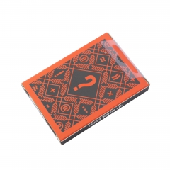 Folded Artcard Box for Drinking Game Cards