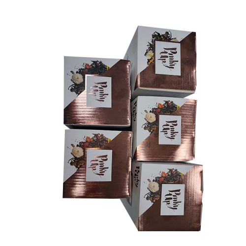 Pinky Up Glass Travel Infuser Mug Corrugated Window Box
