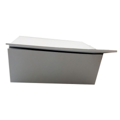 Matte White Foldable Magnetic Rigid Gift Box
