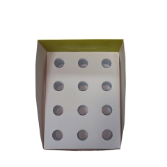 12-Count Merchandise Display Box with Insert Holes