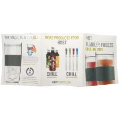 HOST Freeze Family & Chill Products Guide Paper Brochure