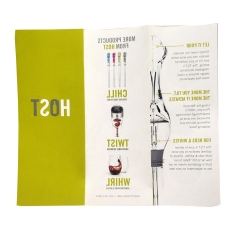 HOST Tilt Wine Aerator Instruction Leaflet