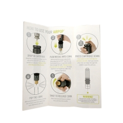 AirPOP Wine Bottle Opener User Guide Brochure