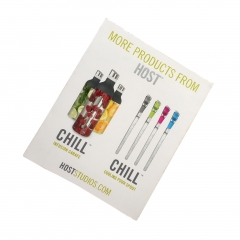 HOST Freeze Family & Chill Products Guide Paper Brochure