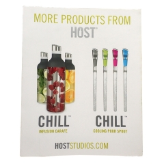 HOST Freeze Family & Chill Products Guide Paper Brochure