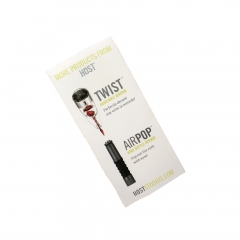 HOST Wine Accessory Collection Tri-Fold Art Paper Brochure