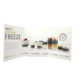 HOST Freeze Family & Chill Products Guide Paper Brochure