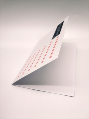 Minimalist Fold-Out Congratulations Postcard