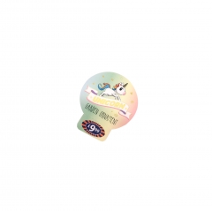 Unicorn Garden Ornament Rainbow Hang Tag