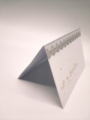 Elegant Lace Valentine Greeting Paper Card