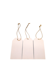 Assorted Metallic Gold Grid, Dot & Stripe Gift Hang Tags