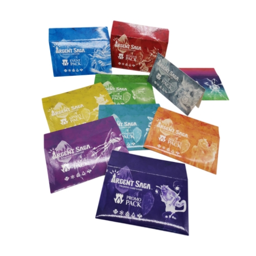 Argent Saga Trading Card Game Regional Pack Display Paper Card