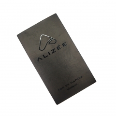 Minimalist Black ALIZÉE Logo & Contact Card
