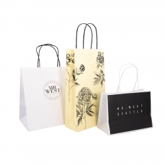 MR WEST Seattle and Floral Pattern Gift Bags