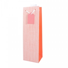 Colorful Confetti Print Wine Gift Bag​