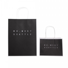 MR WEST Seattle and Floral Pattern Gift Bags