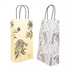 MR WEST Seattle and Floral Pattern Gift Bags
