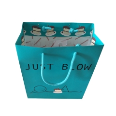 Funny “Just Blow” Birthday Cake Print Packing Bag