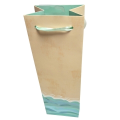 Beach Themed Wine Bottle Gift Bag