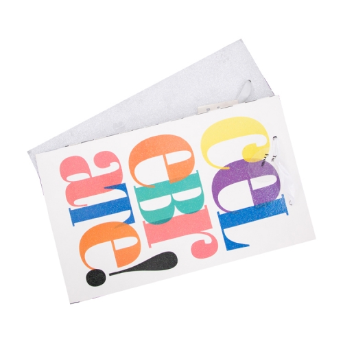 Assorted Festive Gift Bags with Glitter and Foil Designs