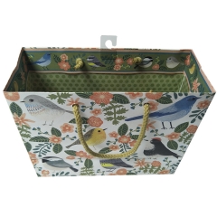 Garden Bird Pattern Paper Gift Bag