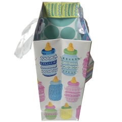 Newborn Baby Bottle Themed Paper Gift Bag